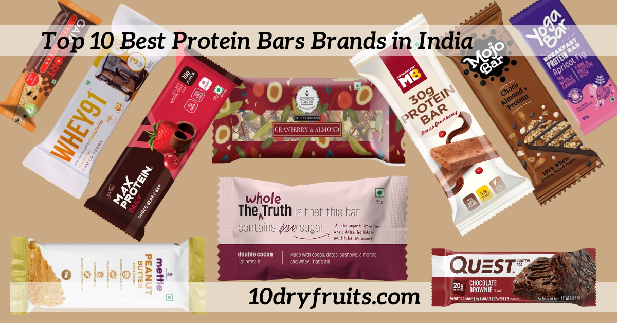 Top 10 Best Protein Bars Brands in India