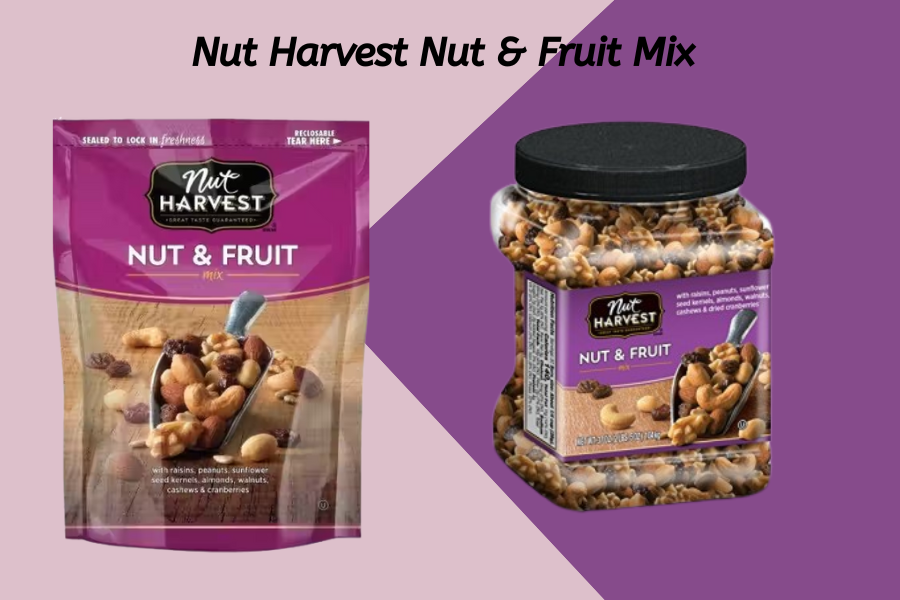 dried fruit and nut mix nutrition facts