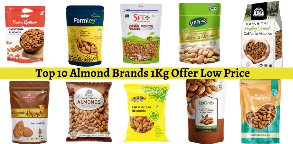best almond brands in india