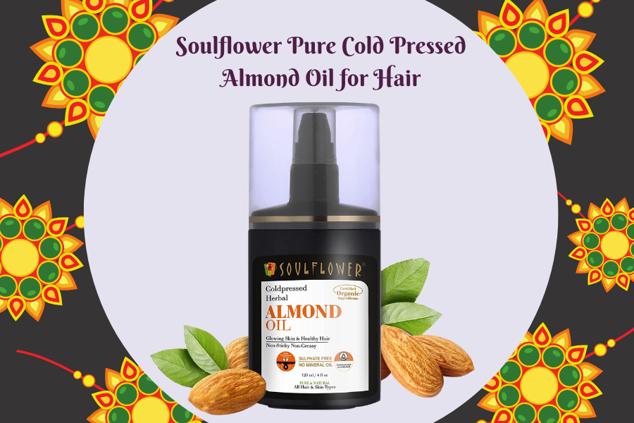 how to apply almond oil on hair