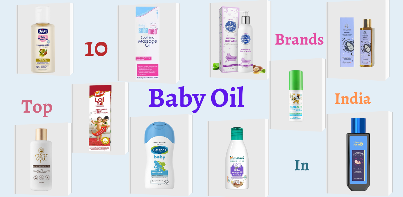 top 10 baby massage oil brands in india