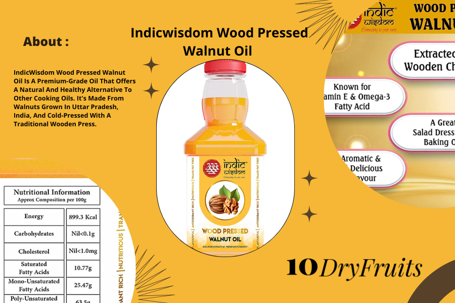 best walnut oil brand in india
