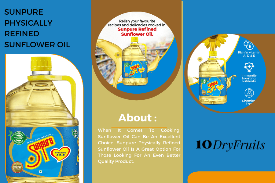 which sunflower oil is best for cooking