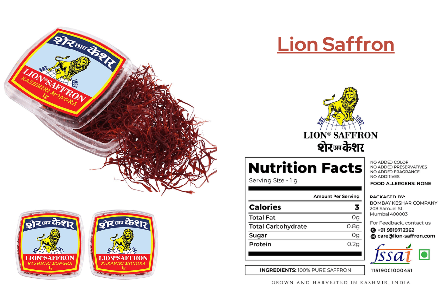 lion brand saffron