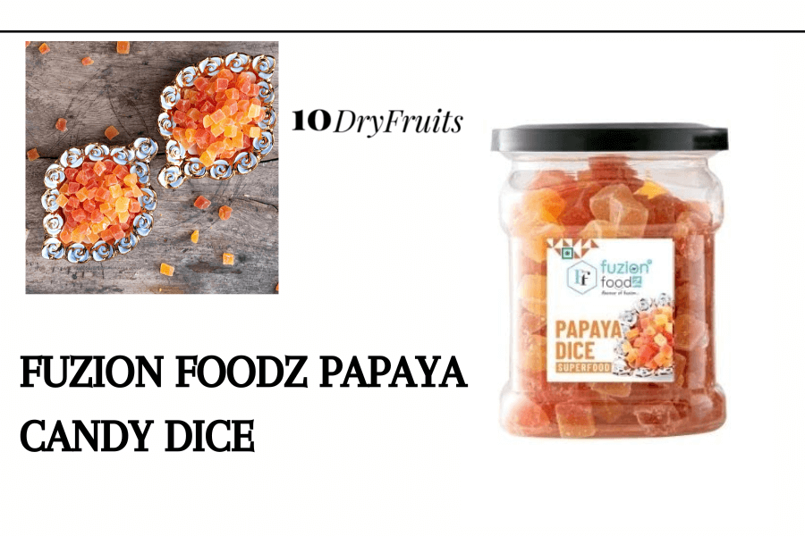 dried papaya chunks