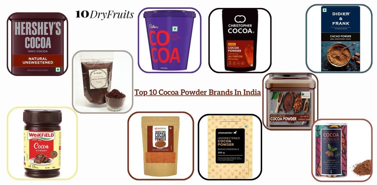 top 10 cocoa powder brands in india